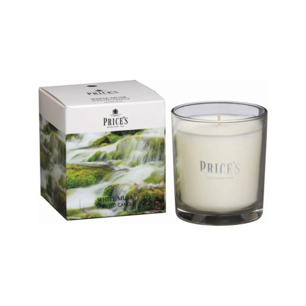 Price's Jar White Musk Boxed Small Jar Candle Extra Image 1